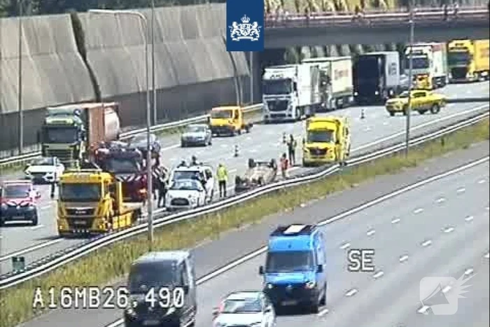 ongeval rijksweg a15 ridderkerk