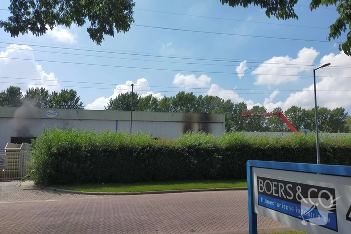 Flinke brand in pand