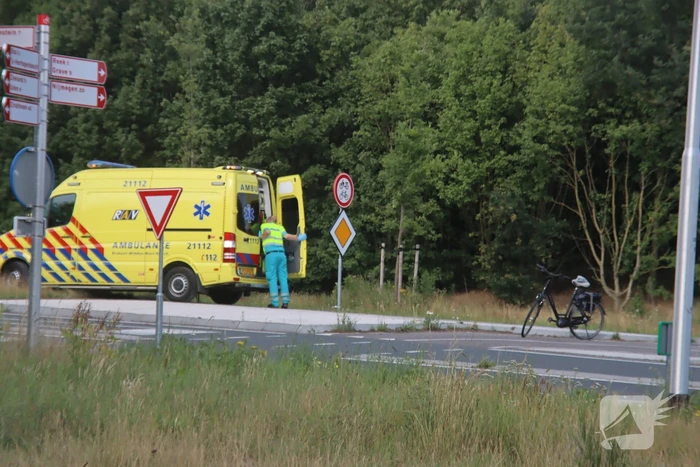 E-biker gewond na valpartij