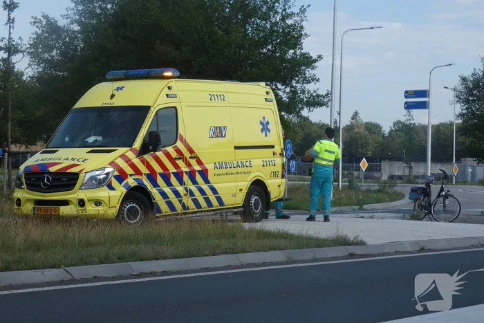 E-biker gewond na valpartij