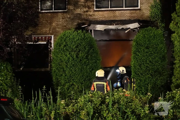 Grote brand in vrijstaande woning