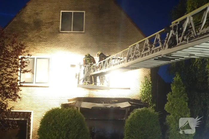 Grote brand in vrijstaande woning