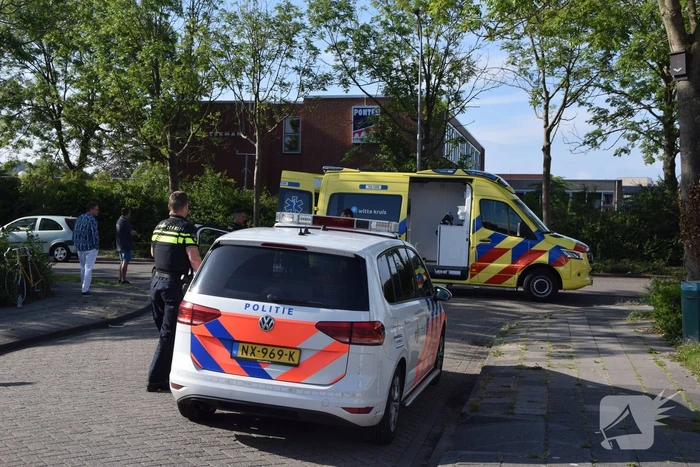 Fietser gewond na botsing met auto