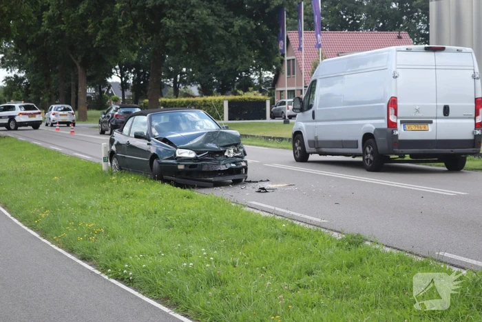 Forse schade bij kop-staart botsing