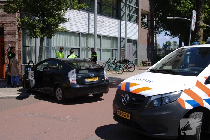 Automobilist botst tegen boom na uitwijkmanoeuvre