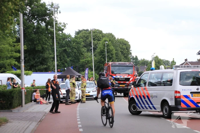 Drie auto's betrokken bij kop-staart botsing