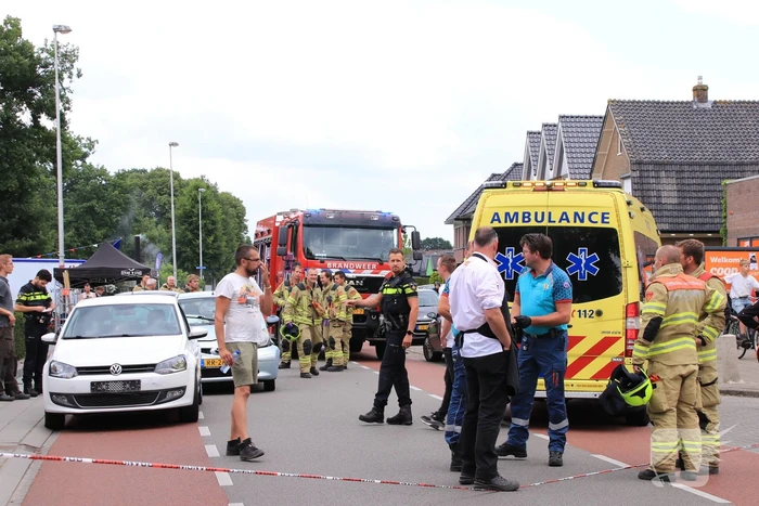 Drie auto's betrokken bij kop-staart botsing