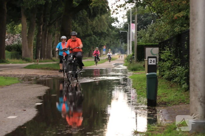 Gevaarlijke situatie door waterleidingbreuk