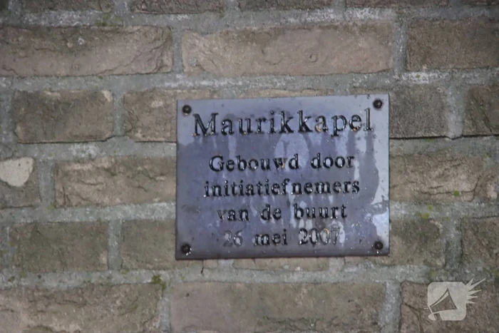 Kapel volledig uitgebrand