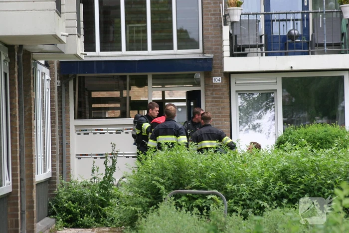 Onderzoek naar gaslucht in flat