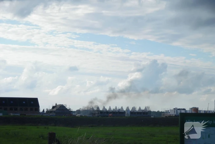 Enorme knal na brand op bouwplaats
