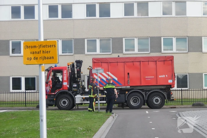 Enorme knal na brand op bouwplaats