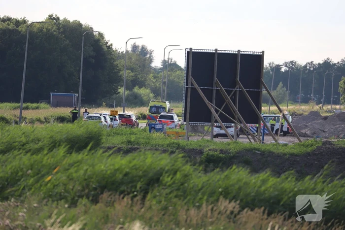 Enorme knal na brand op bouwplaats