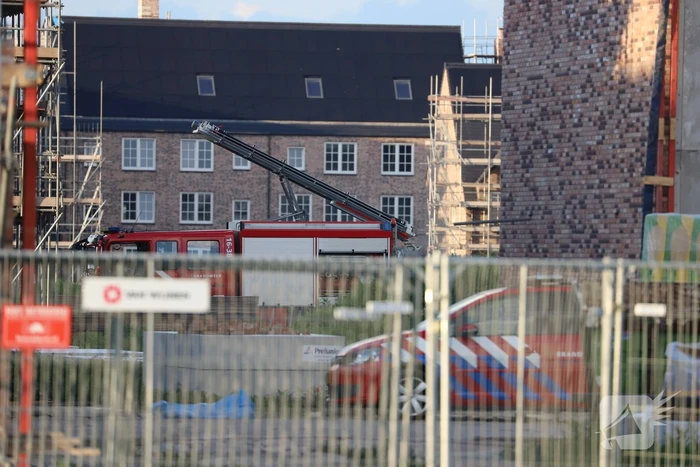 Enorme knal na brand op bouwplaats