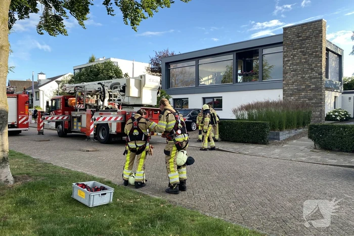 Klein brand in keuken