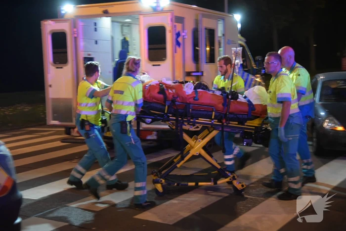 Persoon gewond na aanrijding met motor