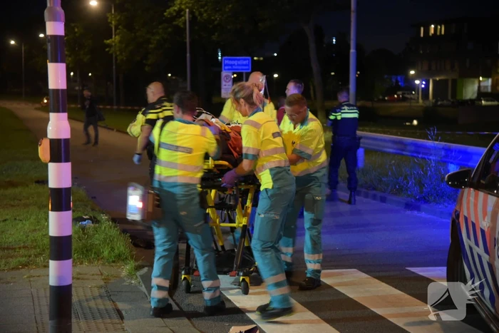 Persoon gewond na aanrijding met motor
