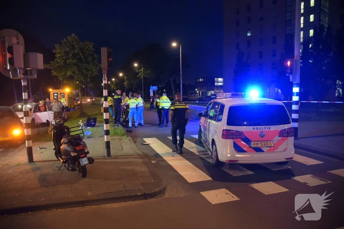 ongeval aveling hoogvliet rotterdam