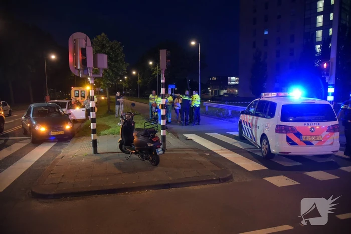 Persoon gewond na aanrijding met motor