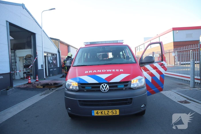 Brand in woonwinkel Trendmeubel