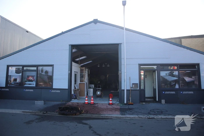 Brand in woonwinkel Trendmeubel