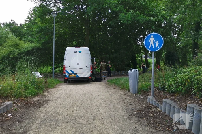 Tas met verdachte stof Proosdijpark tot ontploffing gebracht
