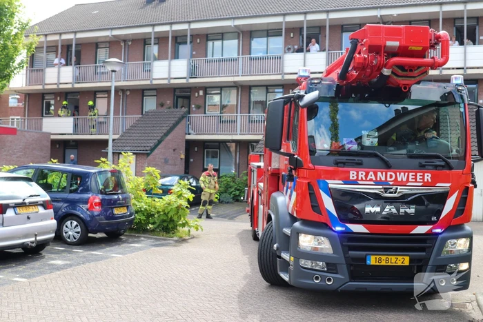 Brandweer haalt patiënt naar beneden vanwege werkzaamheden lift