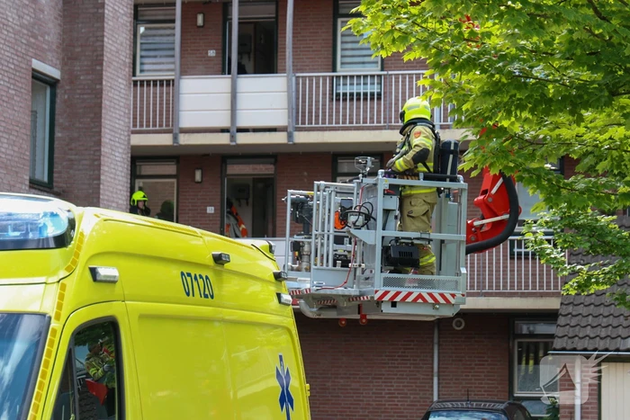 Brandweer haalt patiënt naar beneden vanwege werkzaamheden lift