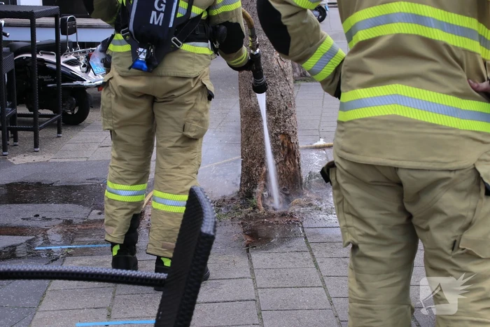 Boom op terras van Pincho-Café Kuhlman vliegt in brand