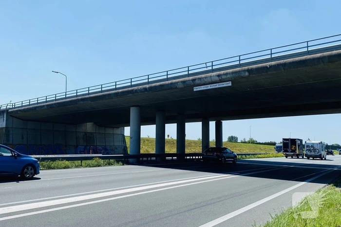 Viaduct benoemd naar omgekomen F16-piloot Kaptein-vlieger Michael Donkervoort