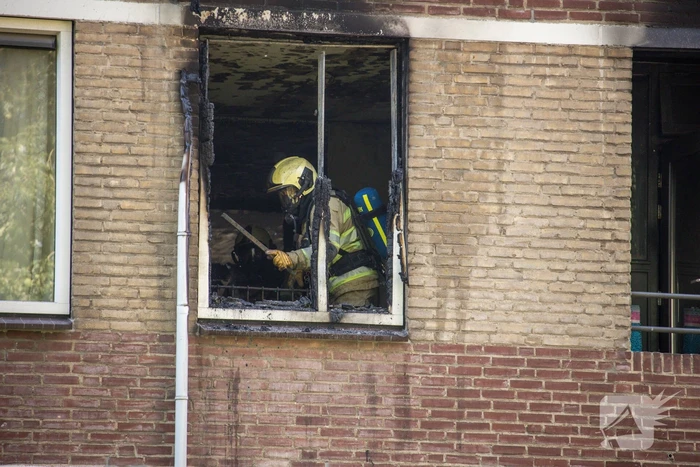 Flinke brand in flatwoning
