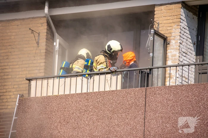 Flinke brand in flatwoning
