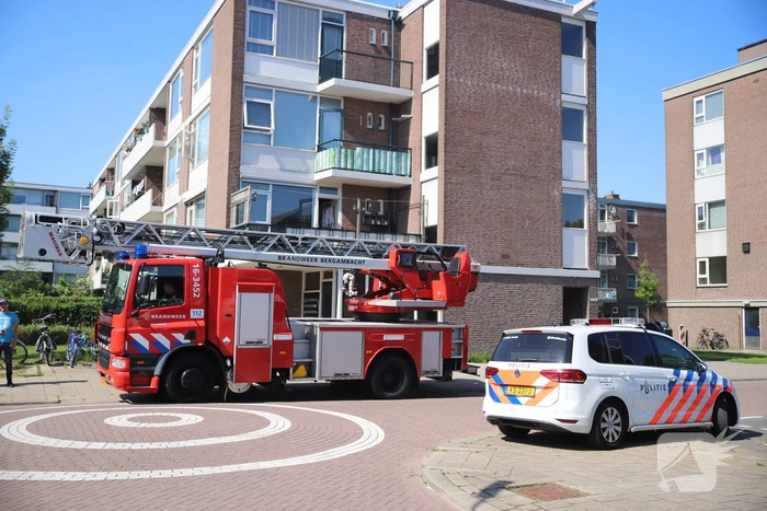 Gewonde bij brand in keuken