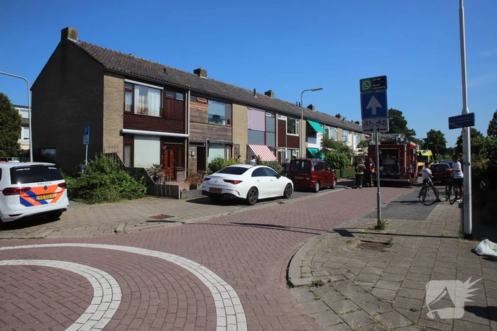 Gewonde bij brand in keuken