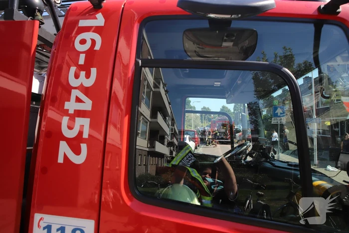 Gewonde bij brand in keuken