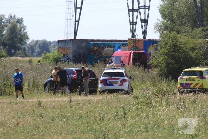 Traumahelikopter aanwezig bij grote zoekactie