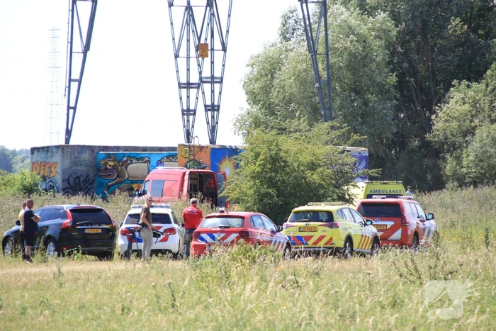 Traumahelikopter aanwezig bij grote zoekactie