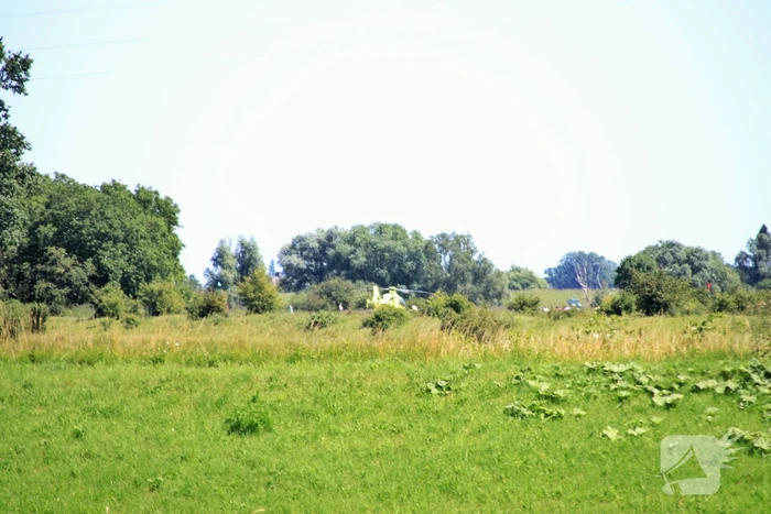 Traumahelikopter aanwezig bij grote zoekactie