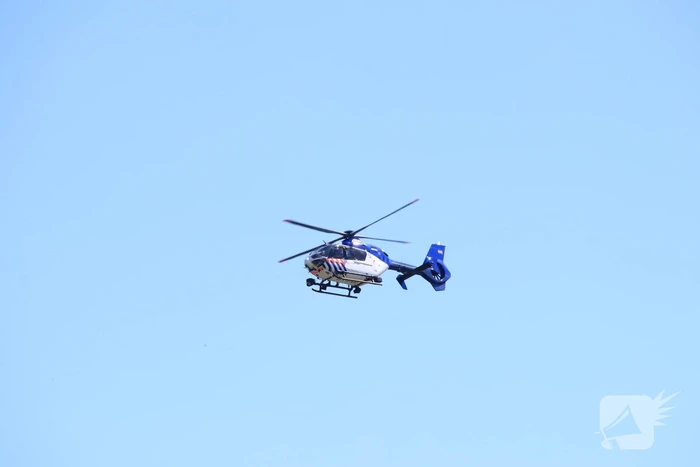 Traumahelikopter aanwezig bij grote zoekactie