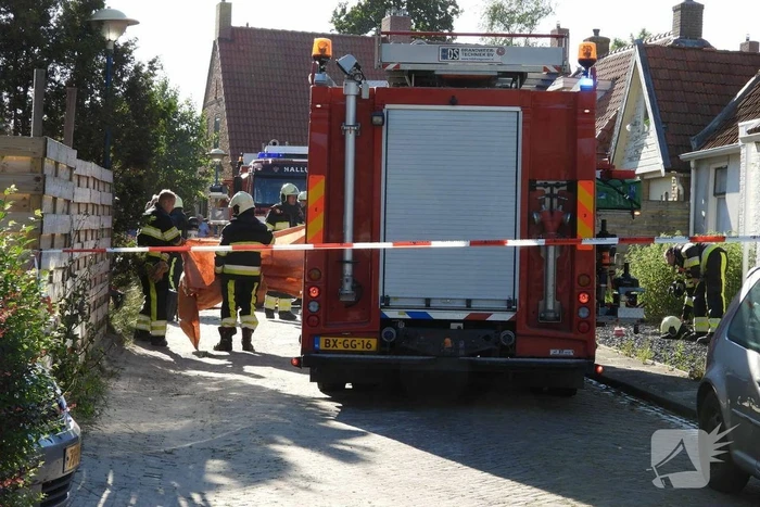 Bewoner gewond bij woningbrand
