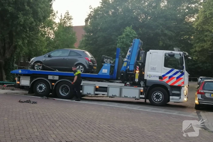 Twee personen aangehouden na achtervolging