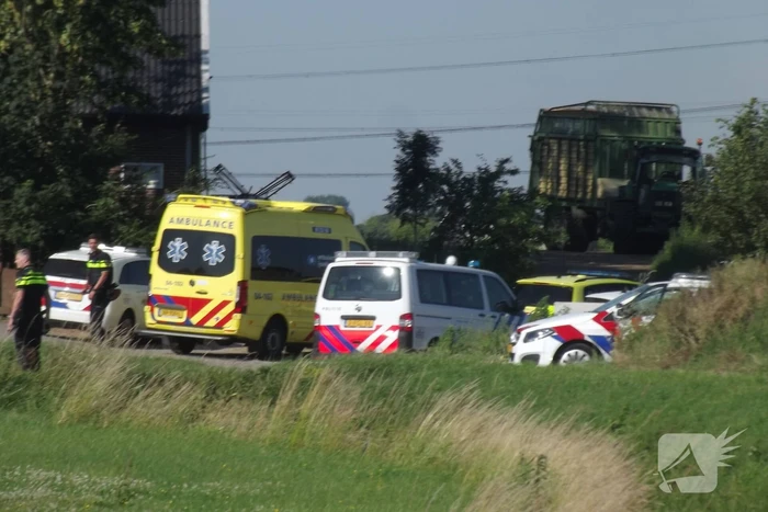Traumahelikopter landt voor incident op boerderij