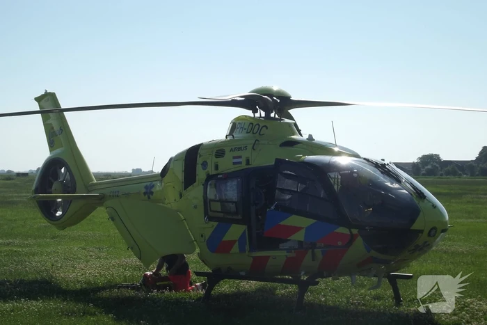 Traumahelikopter landt voor incident op boerderij