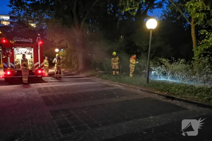 Bermbrand snel geblust