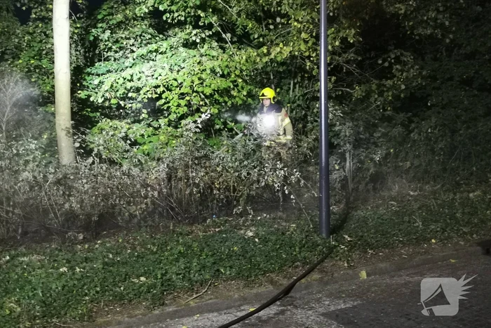 Bermbrand snel geblust
