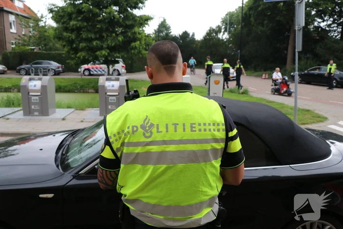 Politiecontrole op auto's en scooters