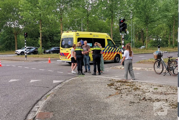 Fietser gewond na valpartij
