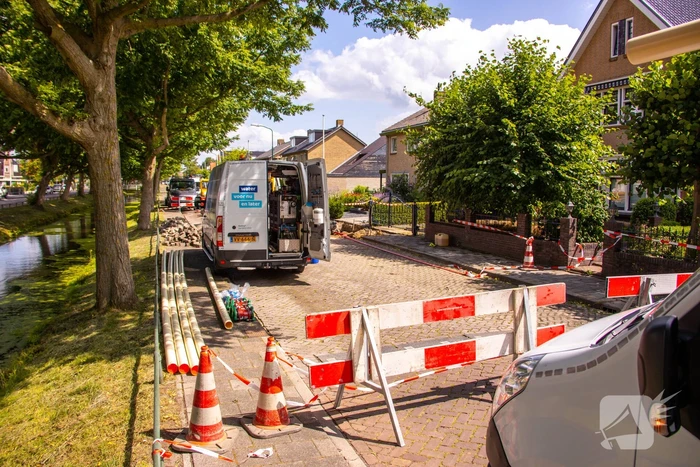 Bunschoten geteisterd door waterlekkages