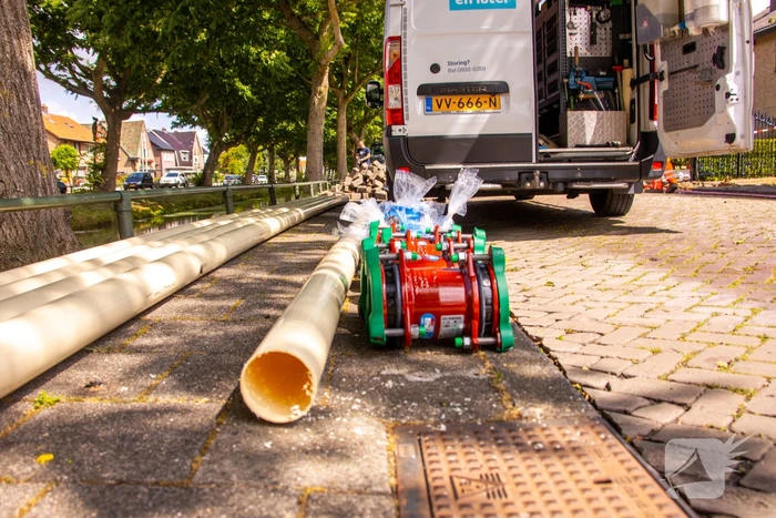 Bunschoten geteisterd door waterlekkages