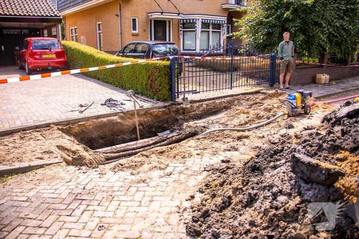 Bunschoten geteisterd door waterlekkages